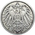 Niemcy - Cesarstwo - 1 Marka 1893 F - Srebro
