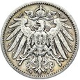 Niemcy - Cesarstwo - 1 Marka 1892 G - Srebro