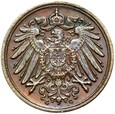 Niemcy - Cesarstwo - 1 Pfennig 1895 G - STAN !