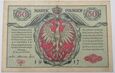50 Marek Polskich 1917 Seria A - jenerał - 7 cyfr