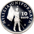 San Marino, 10 euro 2005, Milizia Uniformata