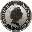 AUSTRALIA - 5 DOLLARÓW  1991 - KOOKABURRA 