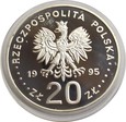 POLSKA - 20 ZŁOTYCH 1995 KATYŃ, MIEDNOJE, CHARKÓW 