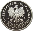 POLSKA - 100000 ZŁOTYCH 1991 TOBRUK 