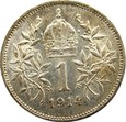 AUSTRO-WĘGRY - 1 korona 1914