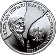 47. Polska, III RP, 10 złotych 2008, Zbigniew Herbert
