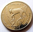 F55974 AUSTRALIA 20 centów 2001 100-lecie Federacji UNC 