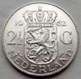 Holandia - 2 1/2 guldena - 1962 - Juliana - srebro