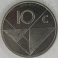ARUBA 1989 obiegowe 10 centów