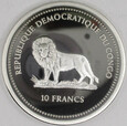 Kongo  2005 Benedykt XVI w Kolonii 10 franków