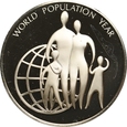 ONZ medal World population year, 1974, srebro st L-