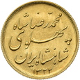 Iran, 1/2 Pahlavi AH 1322 (1943) r.