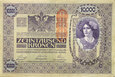 Austria - Austro-Węgry - BANKNOT - 10000 Koron 1918 - NADRUK PIONOWO