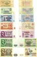 Rosja CCCP Zestaw 7 BANKNOTÓW Banknoty 1 3 5 10 25 50 100 Rubli 1961